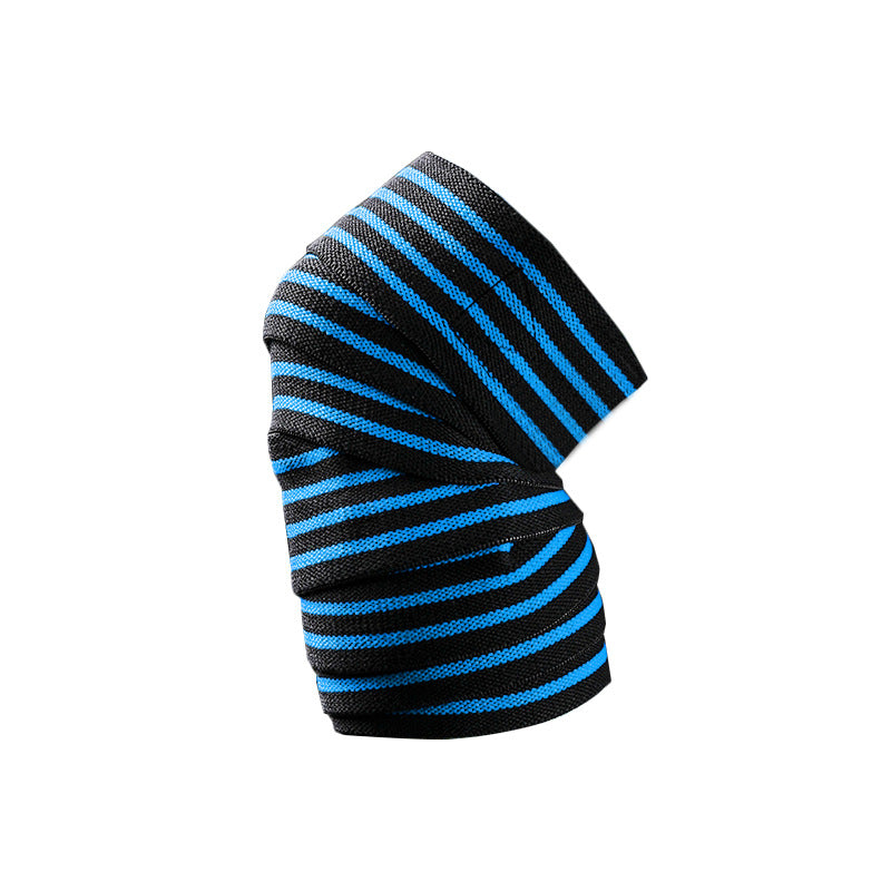 Sports and fitness knee pads for men deep squats elastic bandages strength lifting wrapped leggings knee protection gym cycling