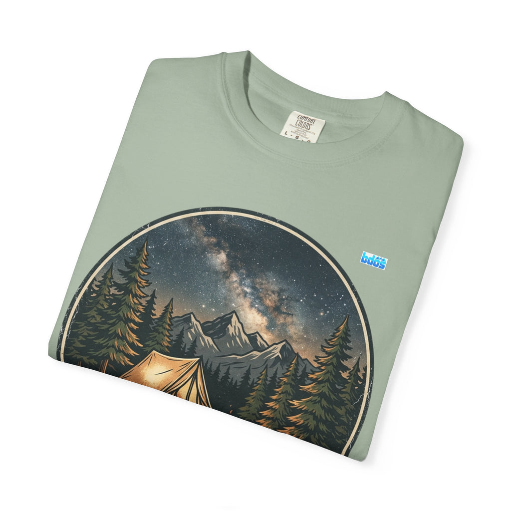 BDOS-Camping-UTShirt1 - Unisex Garment-Dyed T-shirt - Outdoor Adventures Collection