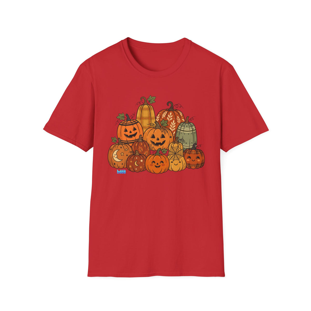 BDOS-Pumpkin Patch-WTShirt1 — Cute Stacked Halloween Pumpkins Design - Holiday Collection