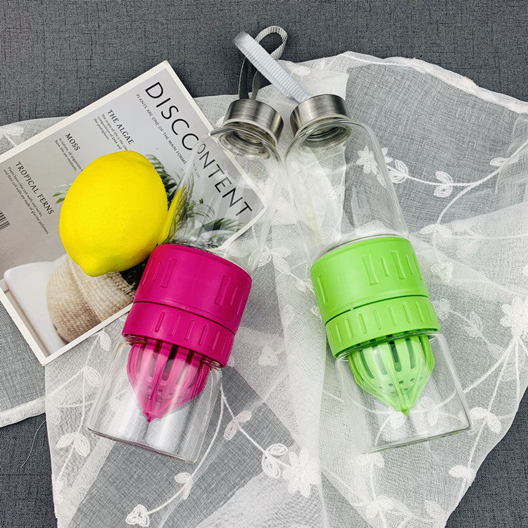 Lemon water bottle infuser - Great for Camping, Walks and Short Hikes