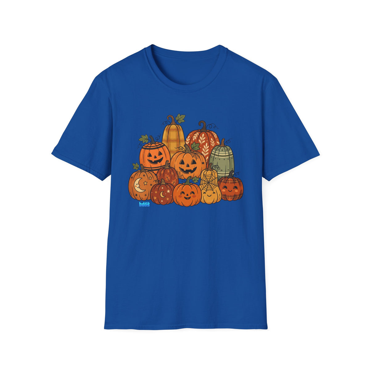 BDOS-Pumpkin Patch-WTShirt1 — Cute Stacked Halloween Pumpkins Design - Holiday Collection