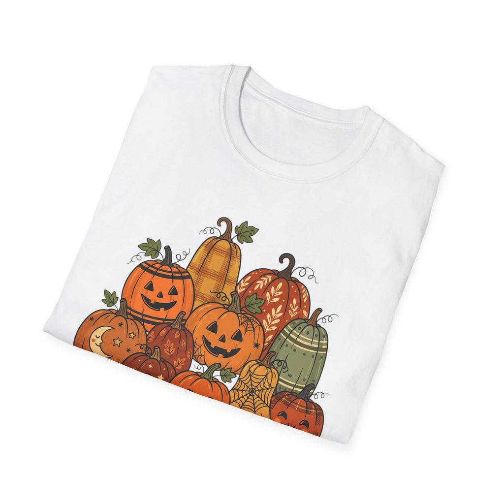 BDOS-Pumpkin Patch-TShirt1 — Cute Stacked Halloween Pumpkins Design - Holiday Collection