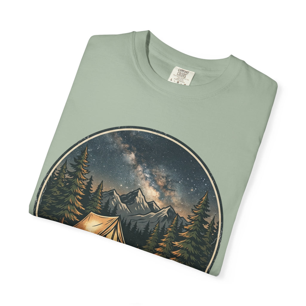 BDOS-Camping-UTShirt1 - Unisex Garment-Dyed T-shirt - Outdoor Adventures Collection