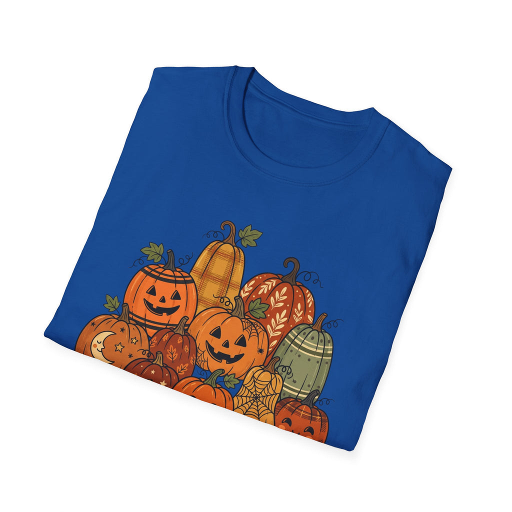 BDOS-Pumpkin Patch-TShirt1 — Cute Stacked Halloween Pumpkins Design - Holiday Collection