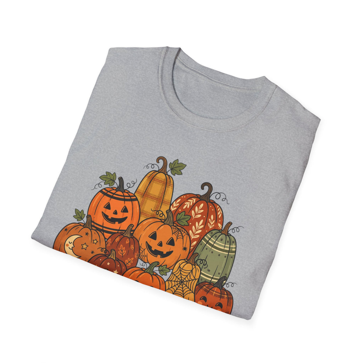BDOS-Pumpkin Patch-TShirt1 — Cute Stacked Halloween Pumpkins Design - Holiday Collection