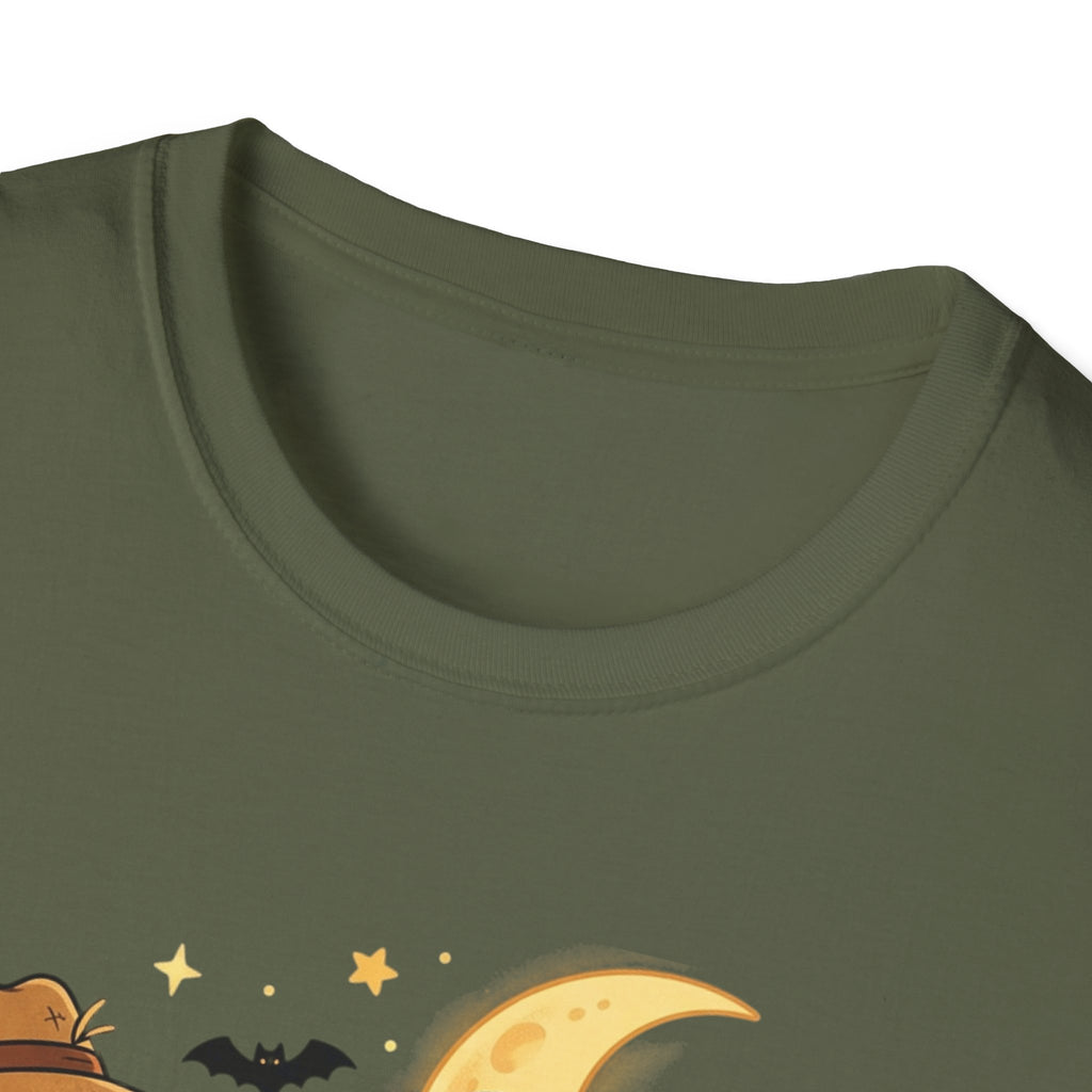 BDOS-Cute Halloween-WTShirt1 - Cute Witch, Black Cat & Pumpkin Fall Tee - Holiday Collection