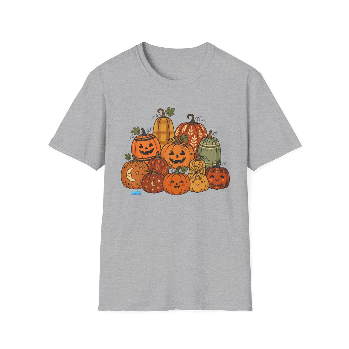 BDOS-Pumpkin Patch-WTShirt1 — Cute Stacked Halloween Pumpkins Design - Holiday Collection