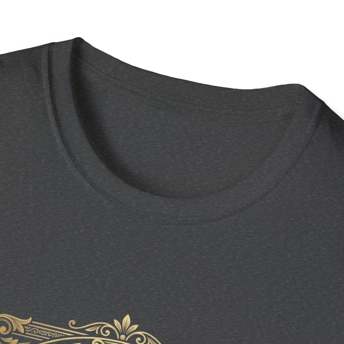 BDOS-Roman Numeral-UTShirt1 — Vintage Gold Ornate Crest "All Things" Design