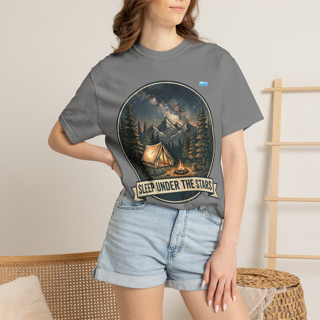 BDOS-Camping-UTShirt1 - Unisex Garment-Dyed T-shirt - Outdoor Adventures Collection