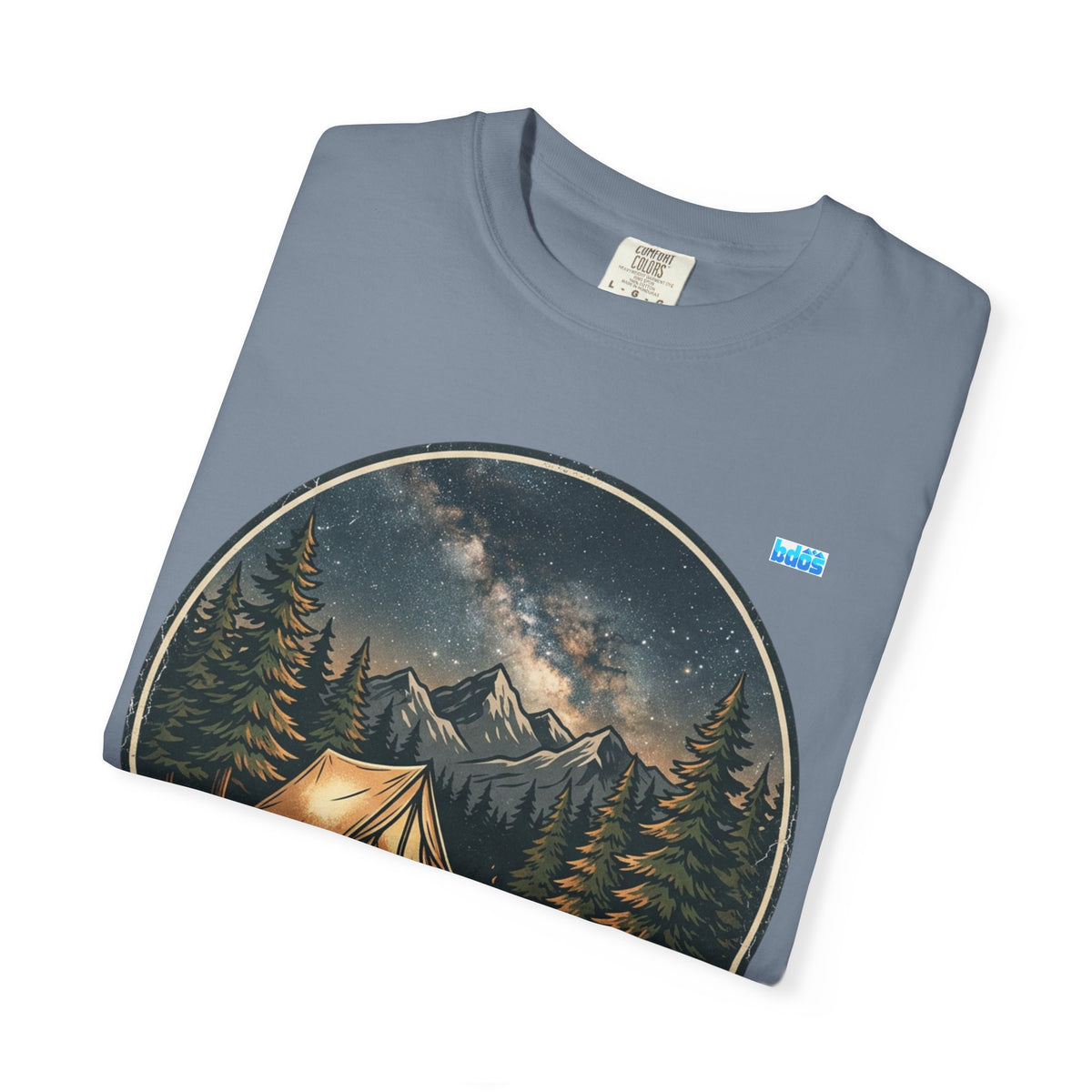 BDOS-Camping-UTShirt1 - Unisex Garment-Dyed T-shirt - Outdoor Adventures Collection