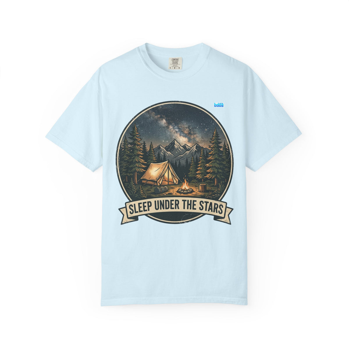 BDOS-Camping-UTShirt1 - Unisex Garment-Dyed T-shirt - Outdoor Adventures Collection