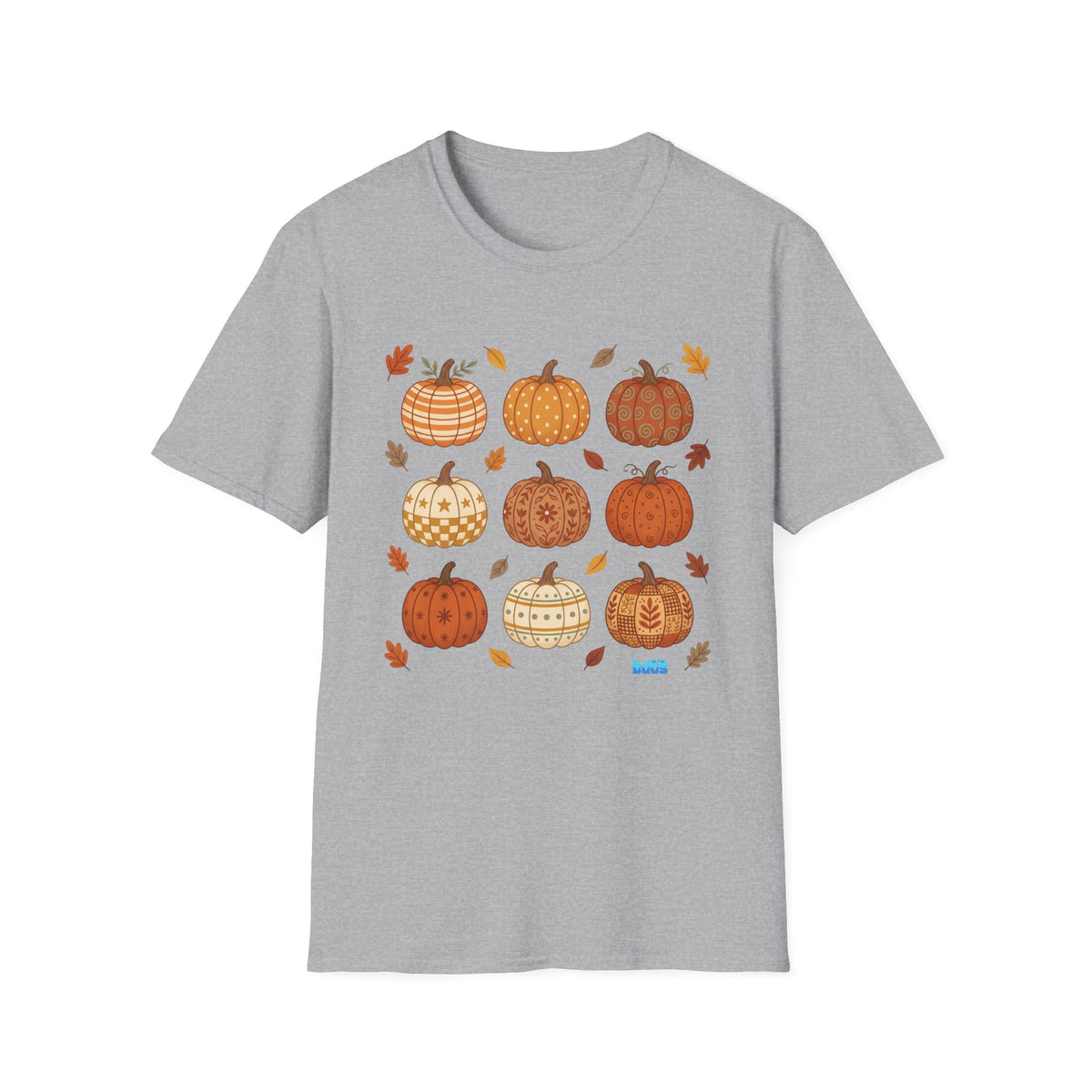 BDOS-Pumpkin Patch-WTShirt2 — Cute Fall Jack-O'-Lanterns Tee - Holiday Collection