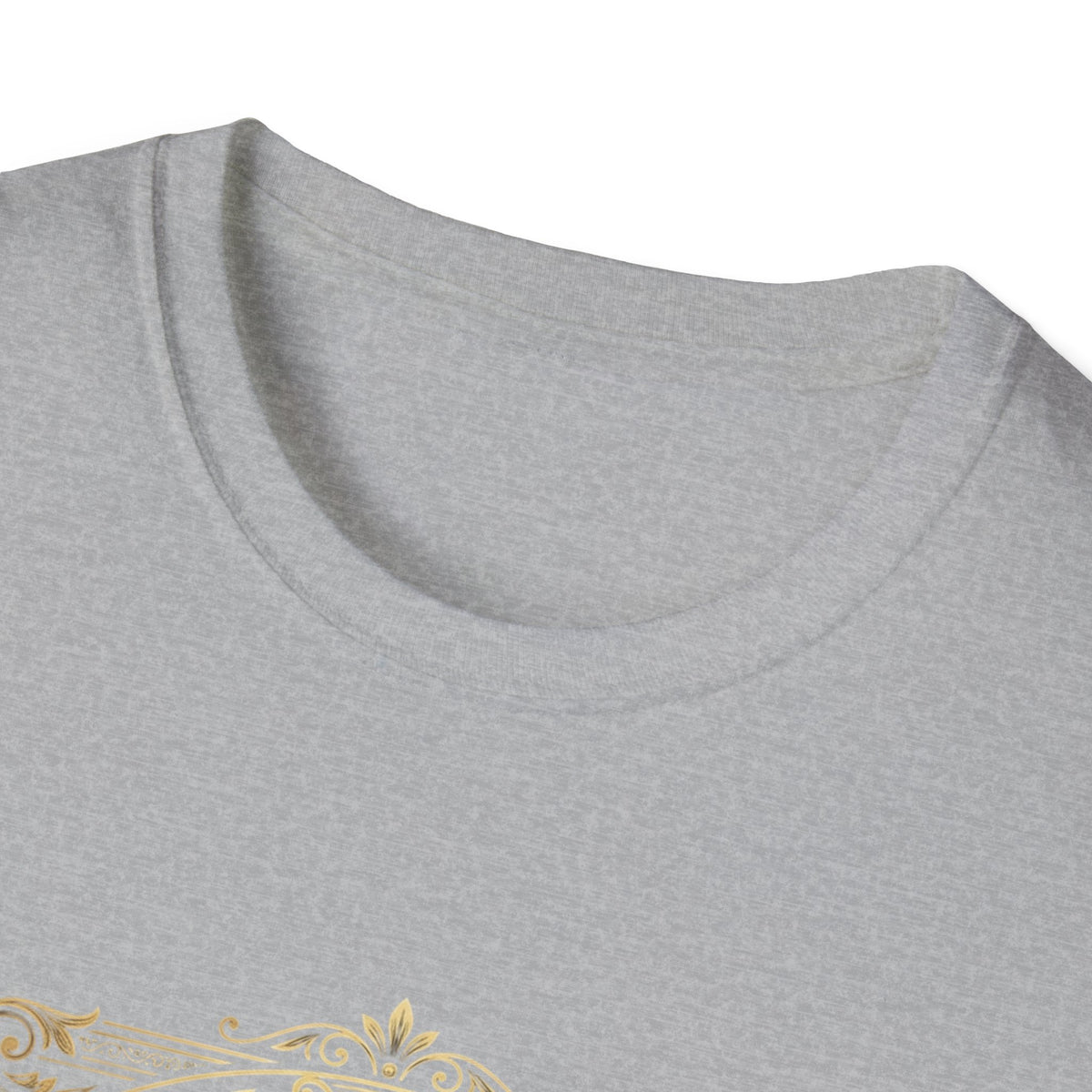 BDOS-Roman Numeral-UTShirt1 — Vintage Gold Ornate Crest "All Things" Design