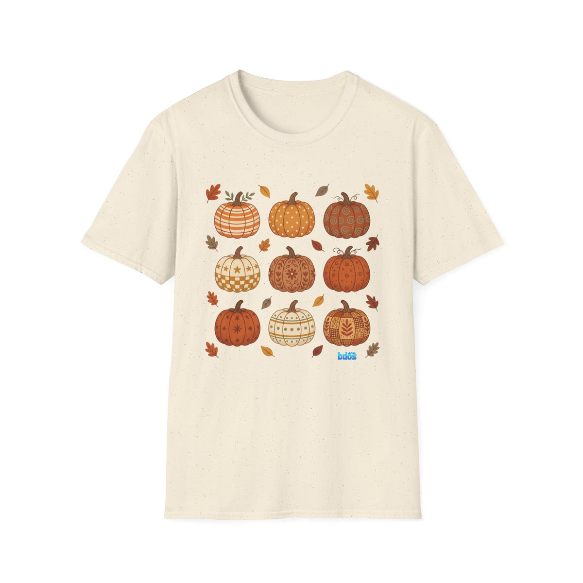 BDOS-Pumpkin Patch-WTShirt2 — Cute Fall Jack-O'-Lanterns Tee - Holiday Collection