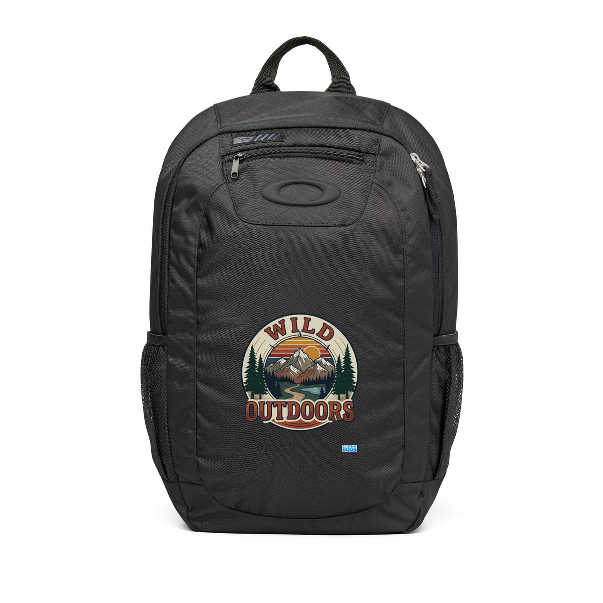 BDOS-Wild-Pack2 - 20L Enduro Backpack — Wild Outdoors Mountains & Sunset Embroidered Daypack - Outdoor Adventure Collection