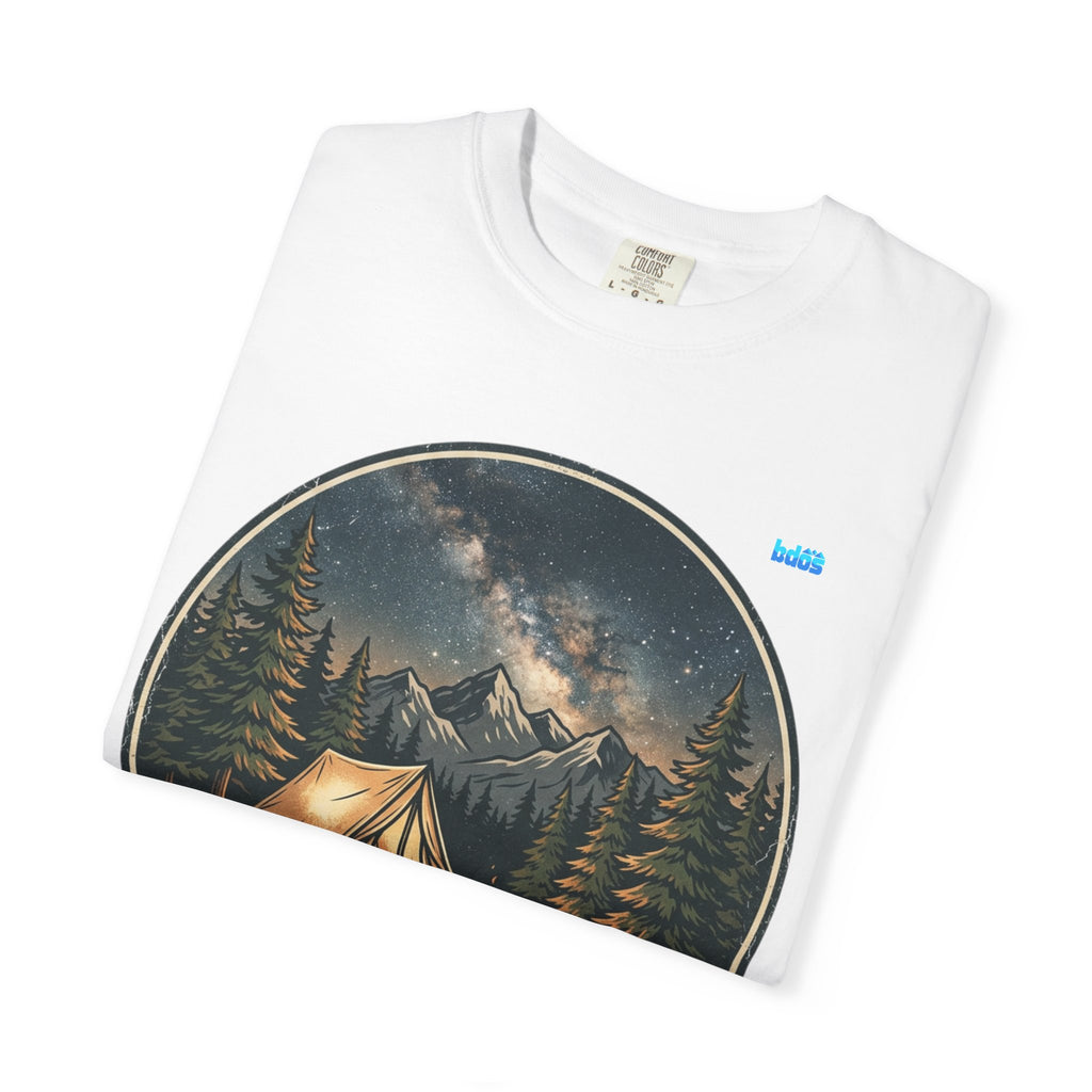 BDOS-Camping-UTShirt1 - Unisex Garment-Dyed T-shirt - Outdoor Adventures Collection