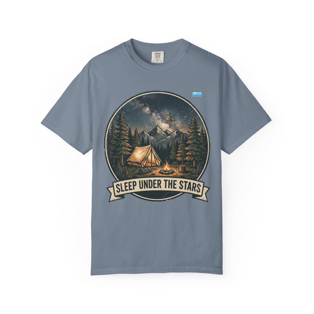 BDOS-Camping-UTShirt1 - Unisex Garment-Dyed T-shirt - Outdoor Adventures Collection