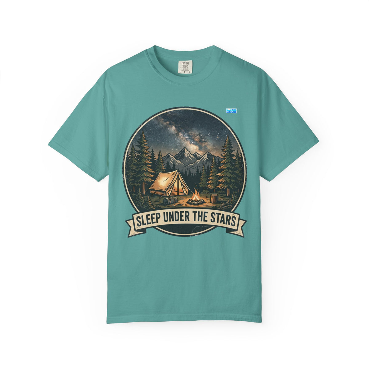 BDOS-Camping-UTShirt1 - Unisex Garment-Dyed T-shirt - Outdoor Adventures Collection