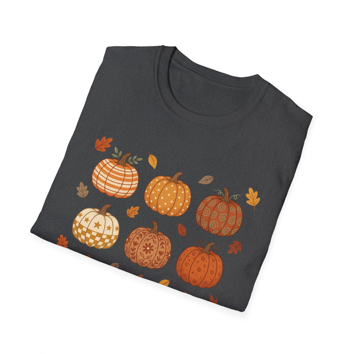 BDOS-Pumpkin Patch-TShirt1 — Cute Fall Jack-O'-Lanterns Tee - Holiday Collection