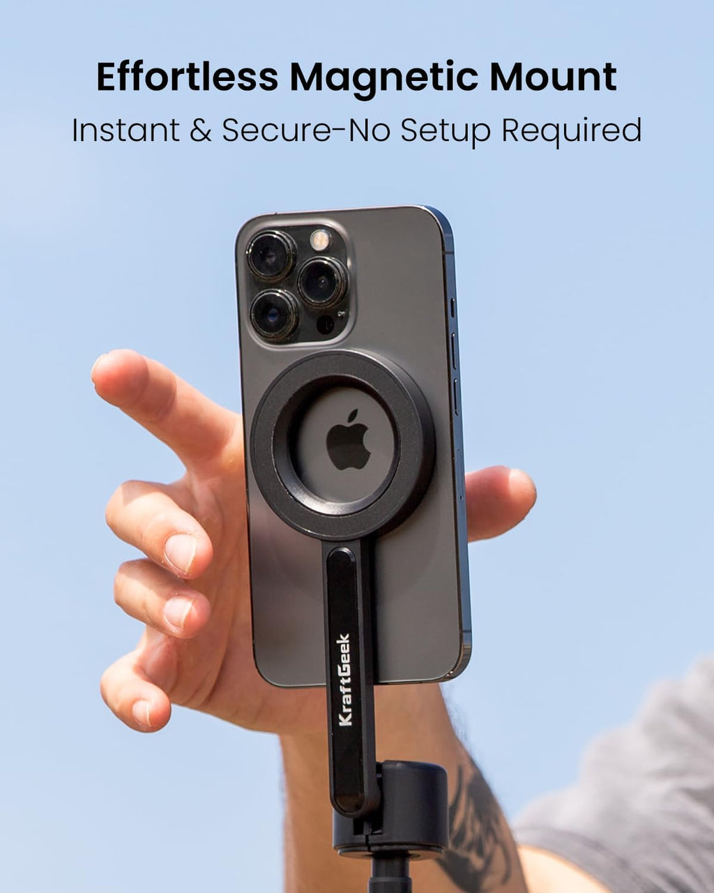 MagStand™ Magnetic Phone Tripod