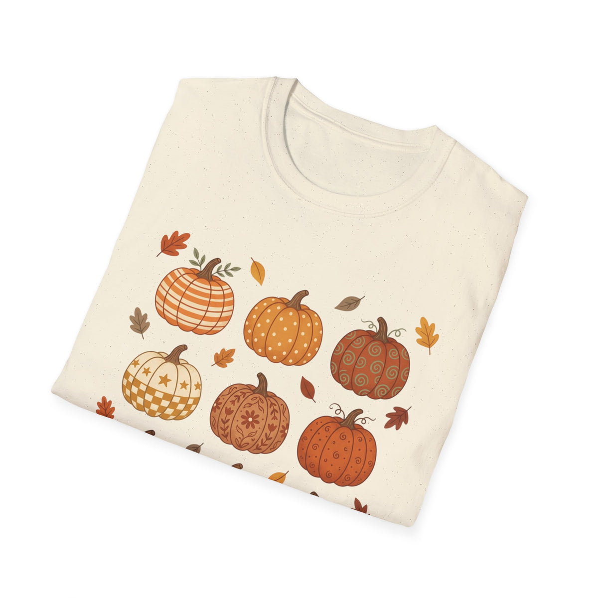BDOS-Pumpkin Patch-TShirt1 — Cute Fall Jack-O'-Lanterns Tee - Holiday Collection