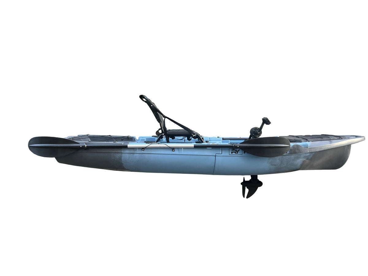 Blue-Gray Recon 10ft Propeller Drive Modular Fishing Kayak
