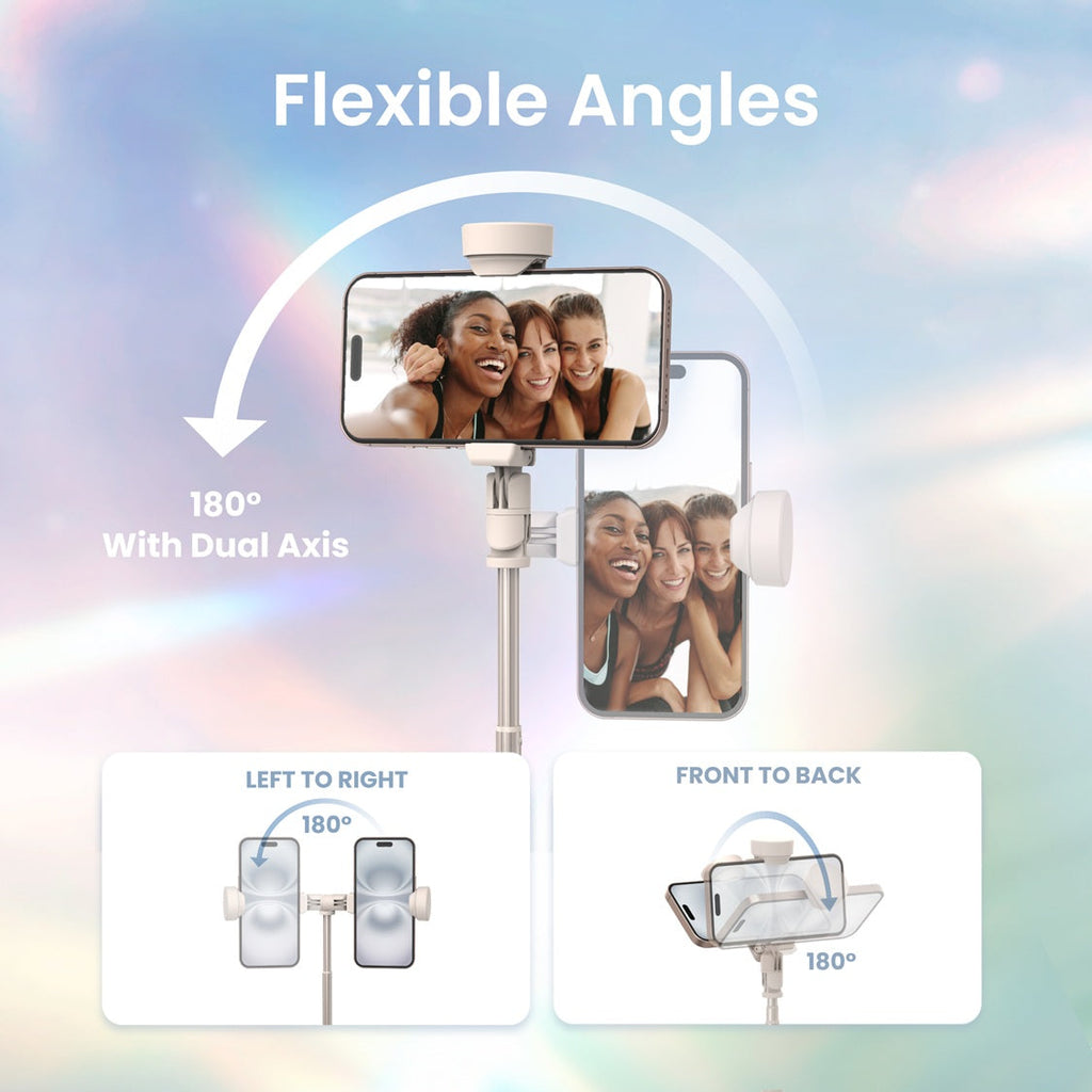 JustTap™ Ombré Peach Phone Tripod