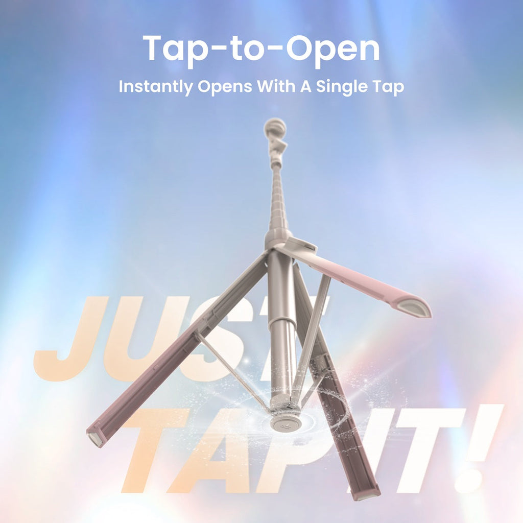 JustTap™ Ombré Peach Phone Tripod