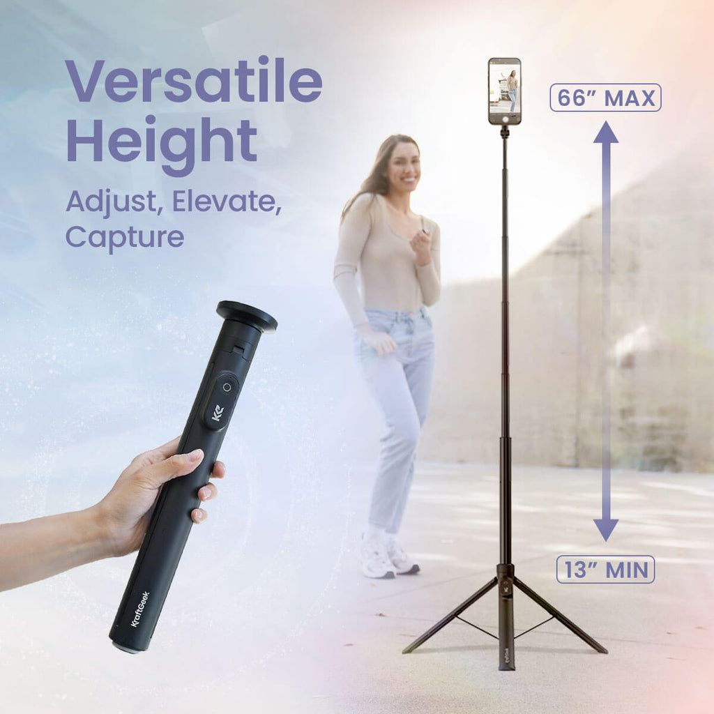 JustTap™ Magnetic Phone Tripod