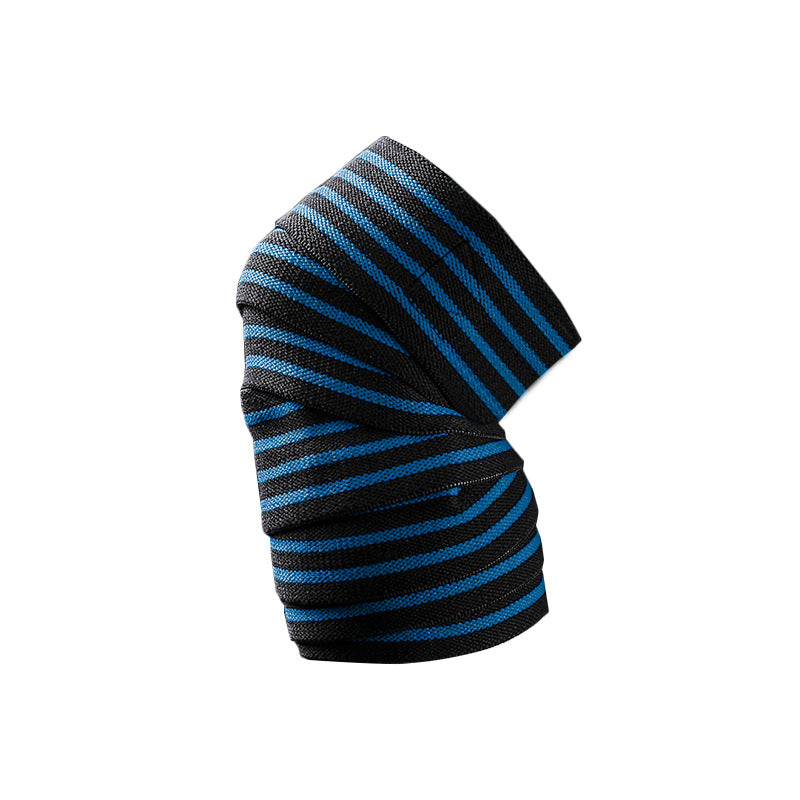 Sports and fitness knee pads for men deep squats elastic bandages strength lifting wrapped leggings knee protection gym cycling