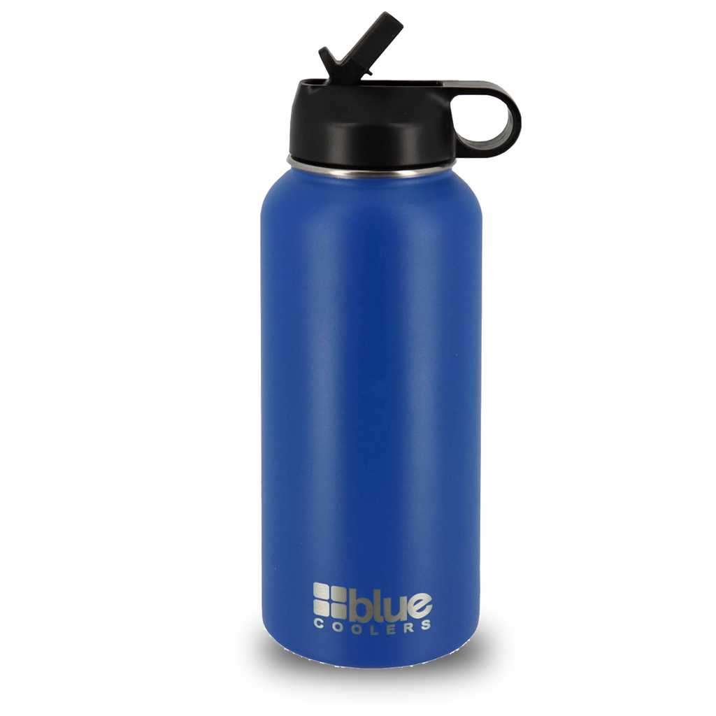 Drinkware - 32 oz. Steel Double-wall Vacuum Insulated Flask (Flip Top Lid)