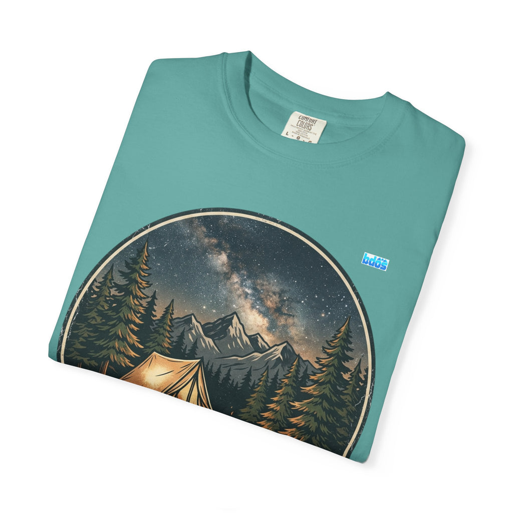 BDOS-Camping-UTShirt1 - Unisex Garment-Dyed T-shirt - Outdoor Adventures Collection