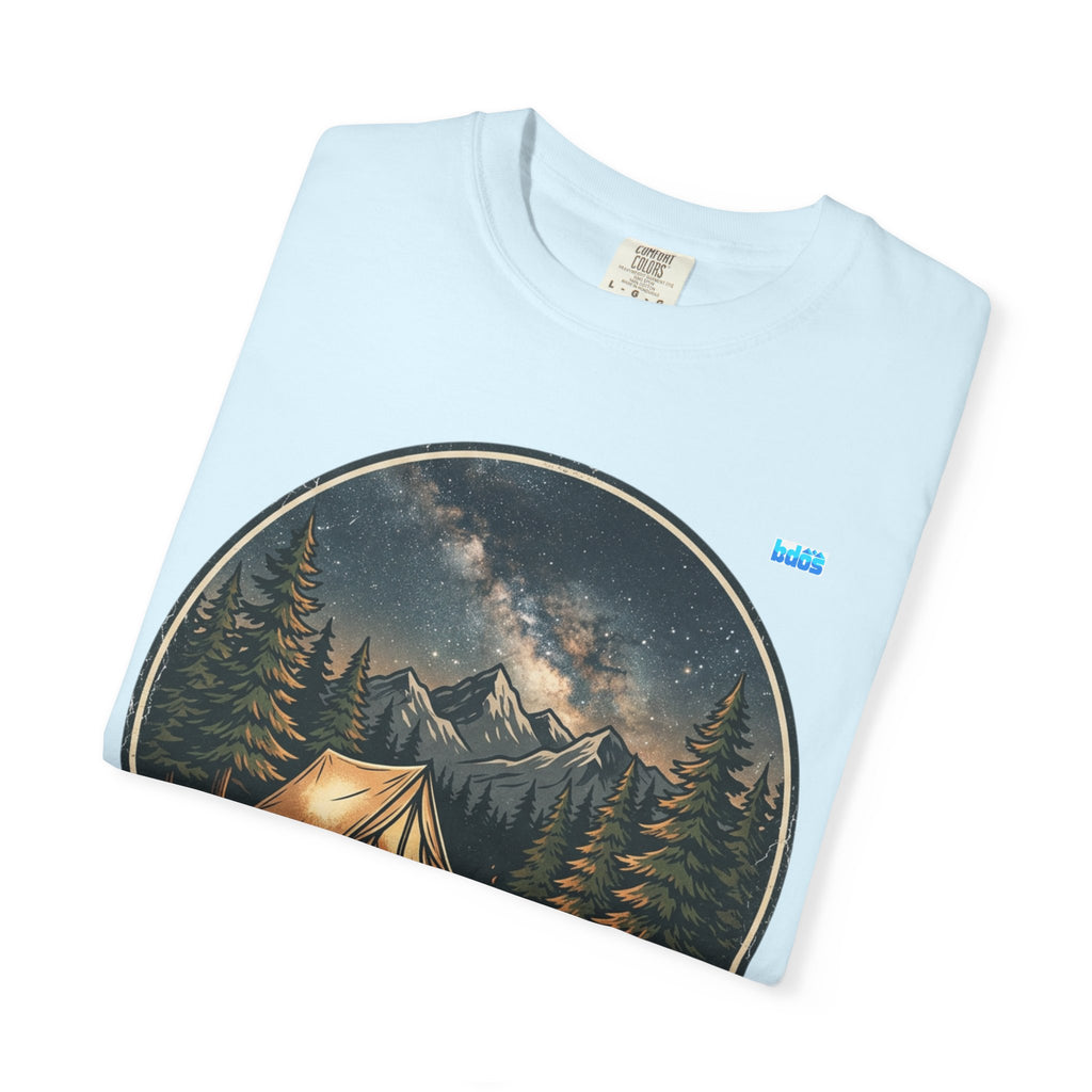 BDOS-Camping-UTShirt1 - Unisex Garment-Dyed T-shirt - Outdoor Adventures Collection