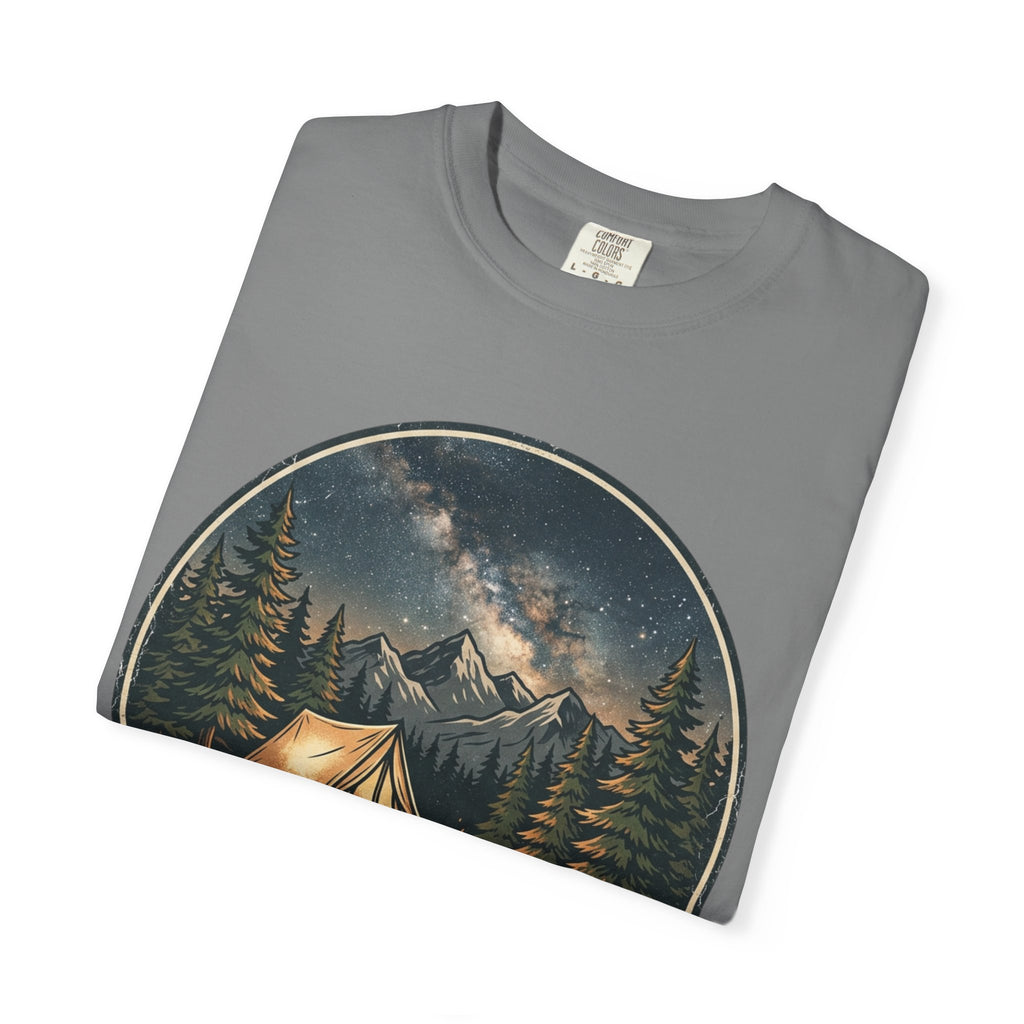 BDOS-Camping-UTShirt1 - Unisex Garment-Dyed T-shirt - Outdoor Adventures Collection