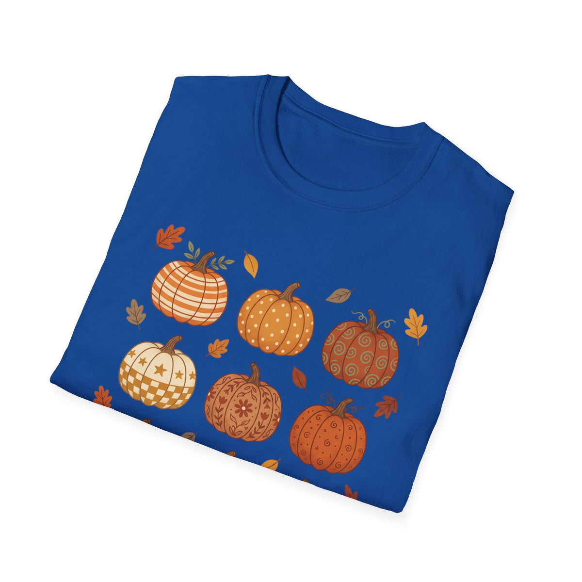 BDOS-Pumpkin Patch-TShirt1 — Cute Fall Jack-O'-Lanterns Tee - Holiday Collection
