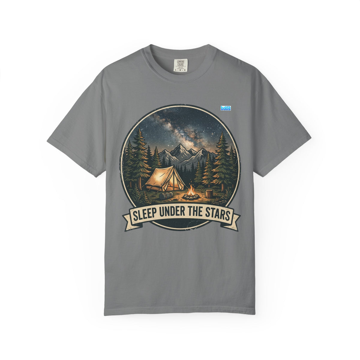 BDOS-Camping-UTShirt1 - Unisex Garment-Dyed T-shirt - Outdoor Adventures Collection