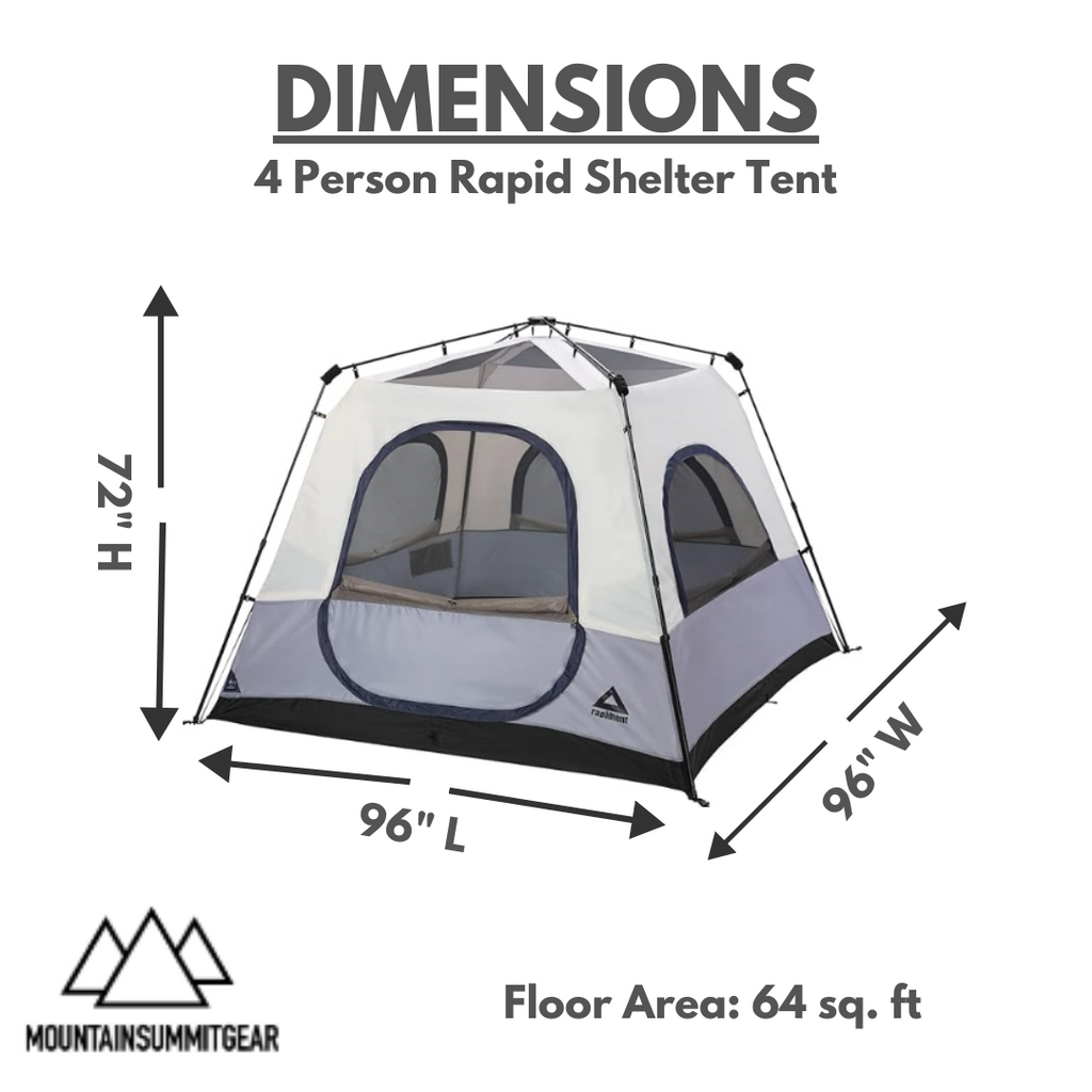 Caddis Rapid 4 Pop-up Tent