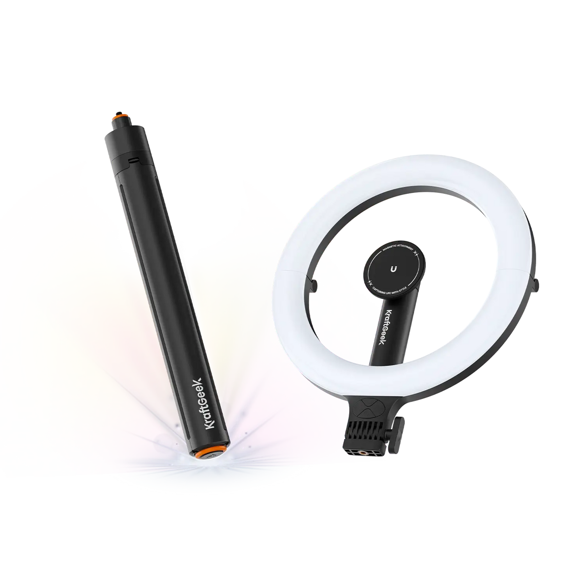 GlowRing™ Portable Ring Light with Tripod Stand