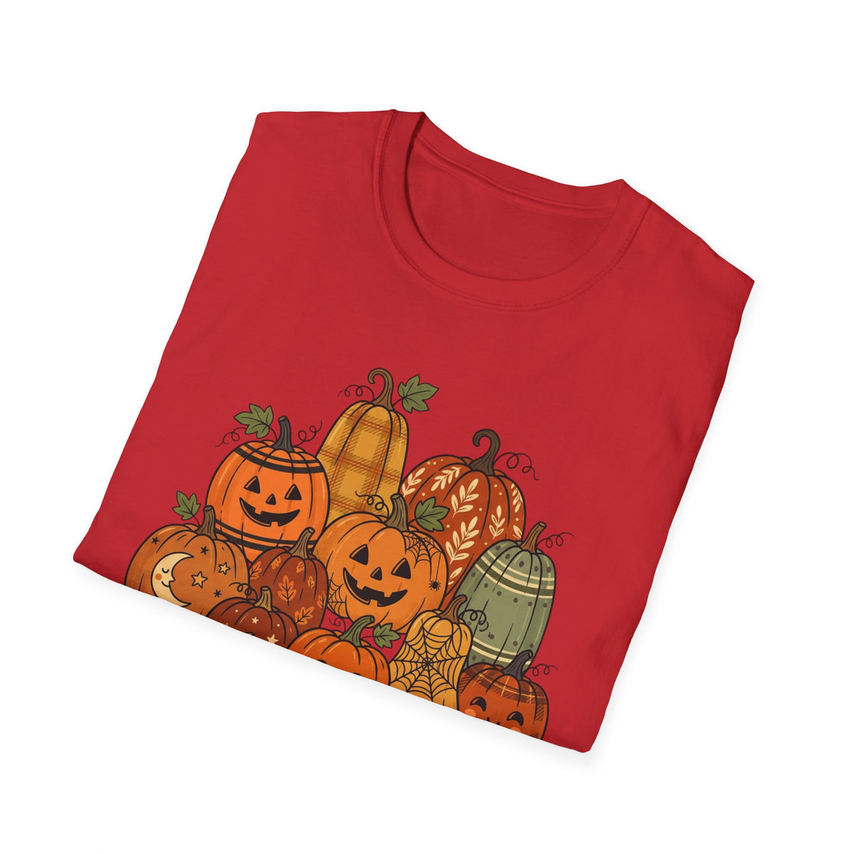 BDOS-Pumpkin Patch-TShirt1 — Cute Stacked Halloween Pumpkins Design - Holiday Collection