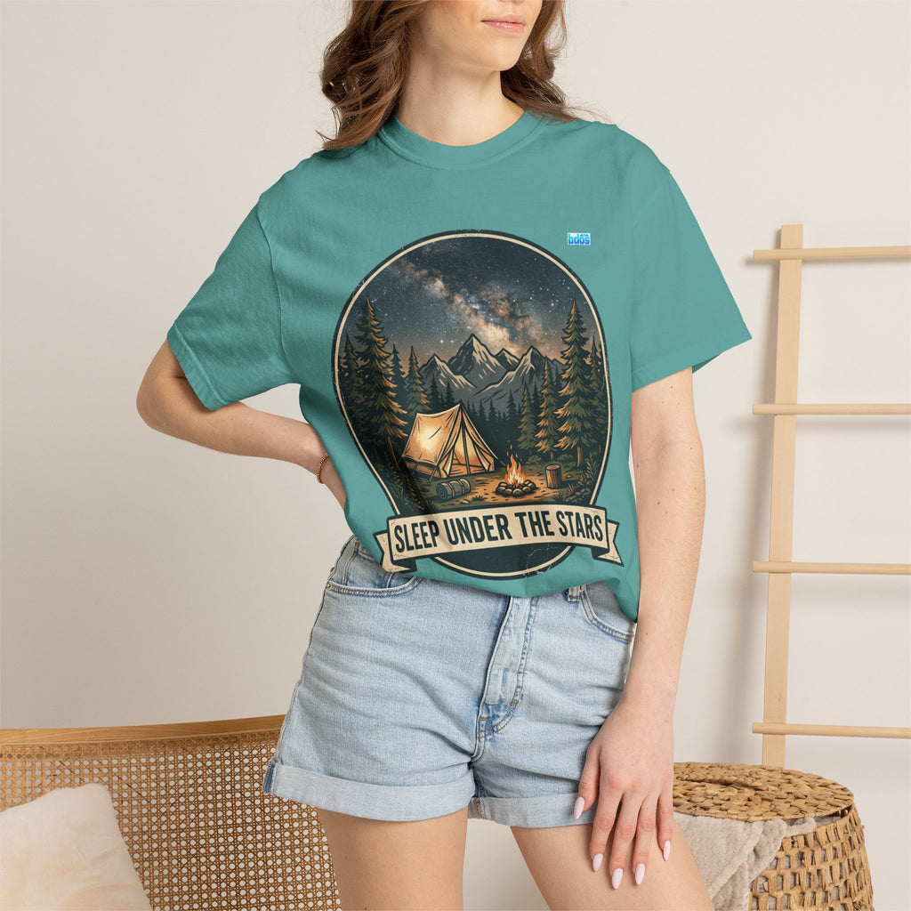 BDOS-Camping-UTShirt1 - Unisex Garment-Dyed T-shirt - Outdoor Adventures Collection