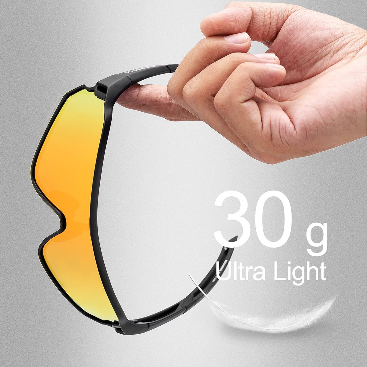 ROCKBROS Polarised Full Lens Sunglasses Cycling Bicycle Glasses Outdoor Sports Eyewear UV400
