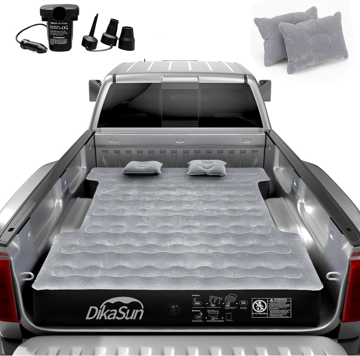 DikaSun GMC  5.5-5.8ft | 6-6.5ft  Truck Bed Air Mattress