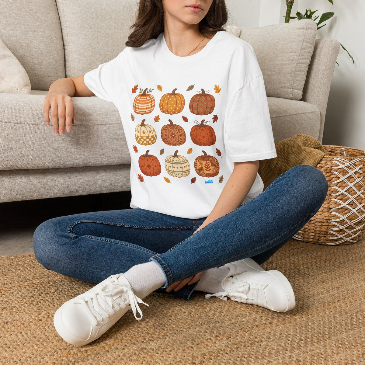 BDOS-Pumpkin Patch-TShirt1 — Cute Fall Jack-O'-Lanterns Tee - Holiday Collection