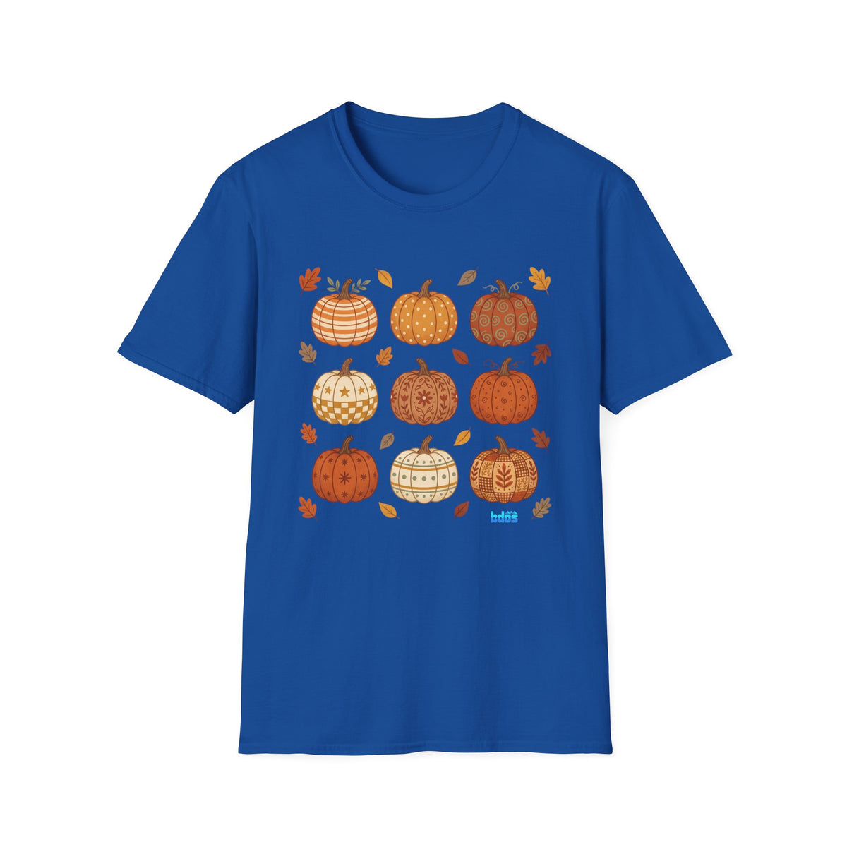 BDOS-Pumpkin Patch-WTShirt2 — Cute Fall Jack-O'-Lanterns Tee - Holiday Collection