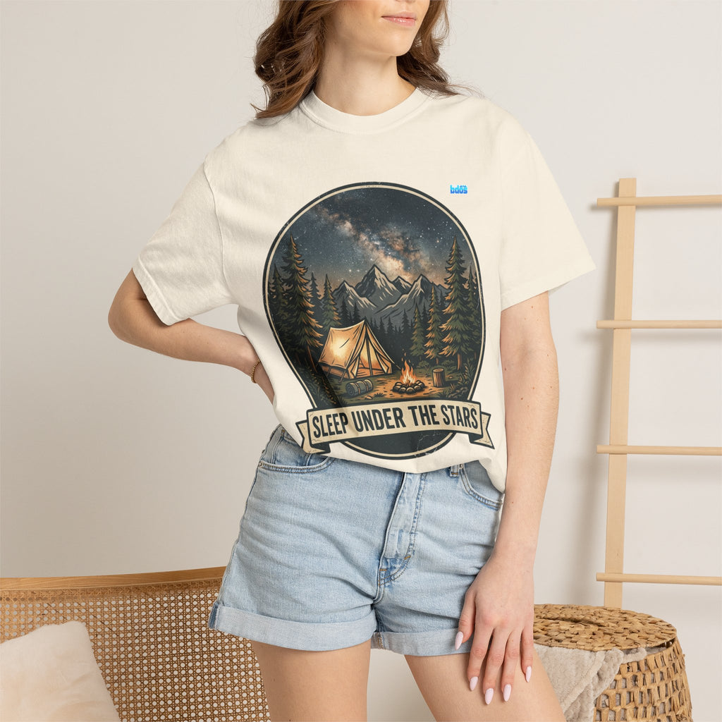BDOS-Camping-UTShirt1 - Unisex Garment-Dyed T-shirt - Outdoor Adventures Collection