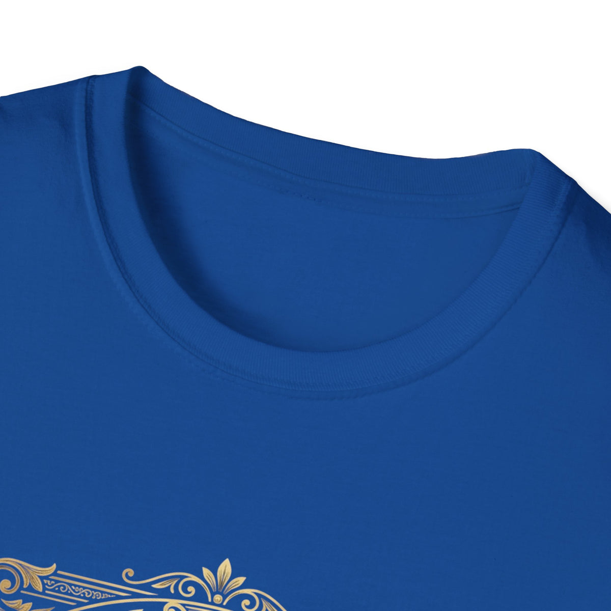 BDOS-Roman Numeral-UTShirt1 — Vintage Gold Ornate Crest "All Things" Design
