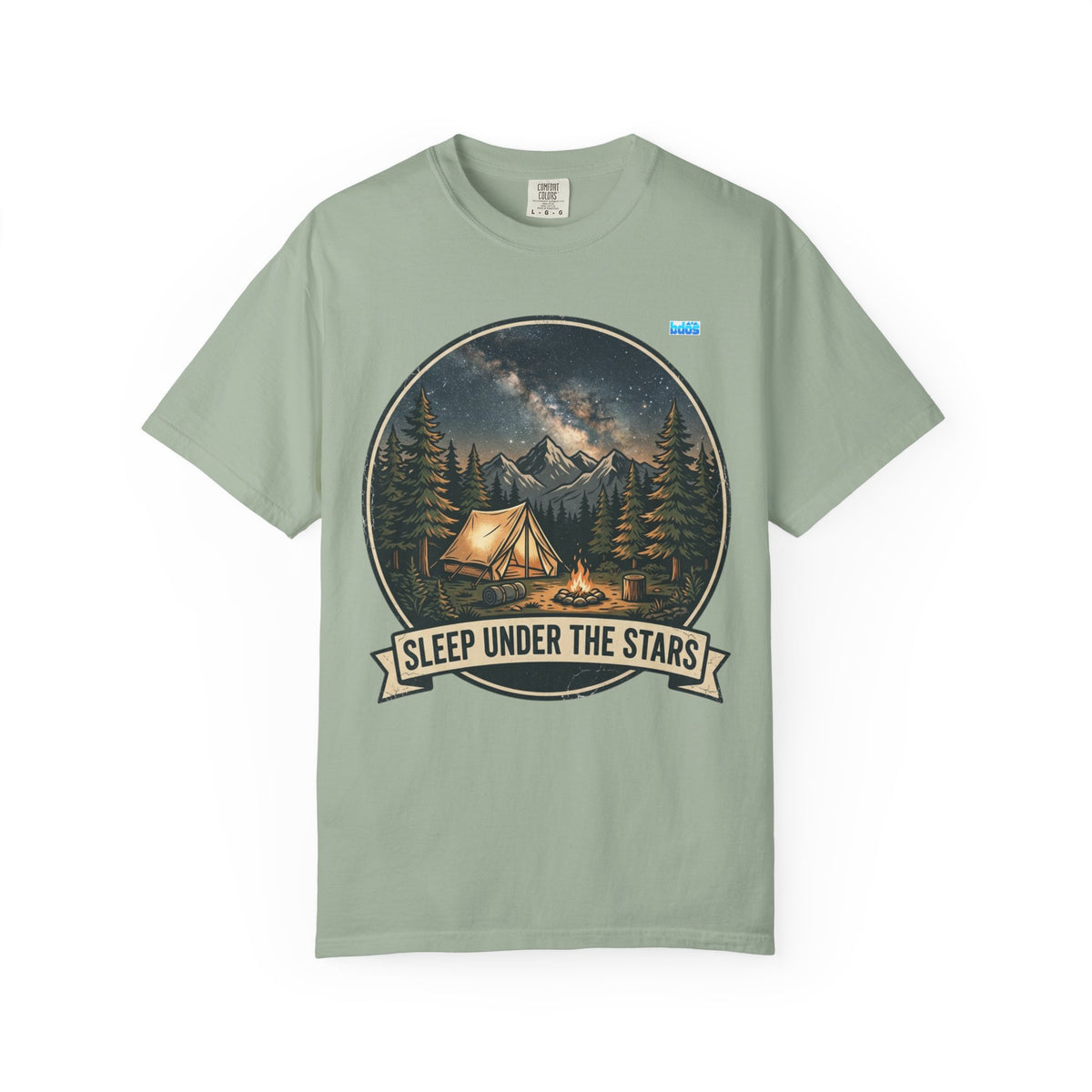 BDOS-Camping-UTShirt1 - Unisex Garment-Dyed T-shirt - Outdoor Adventures Collection