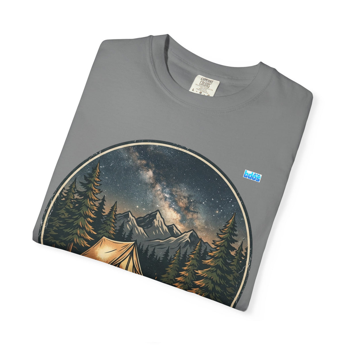 BDOS-Camping-UTShirt1 - Unisex Garment-Dyed T-shirt - Outdoor Adventures Collection