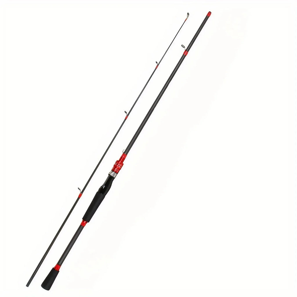 Portable 70.86-Inch Fiberglass Fishing Rod