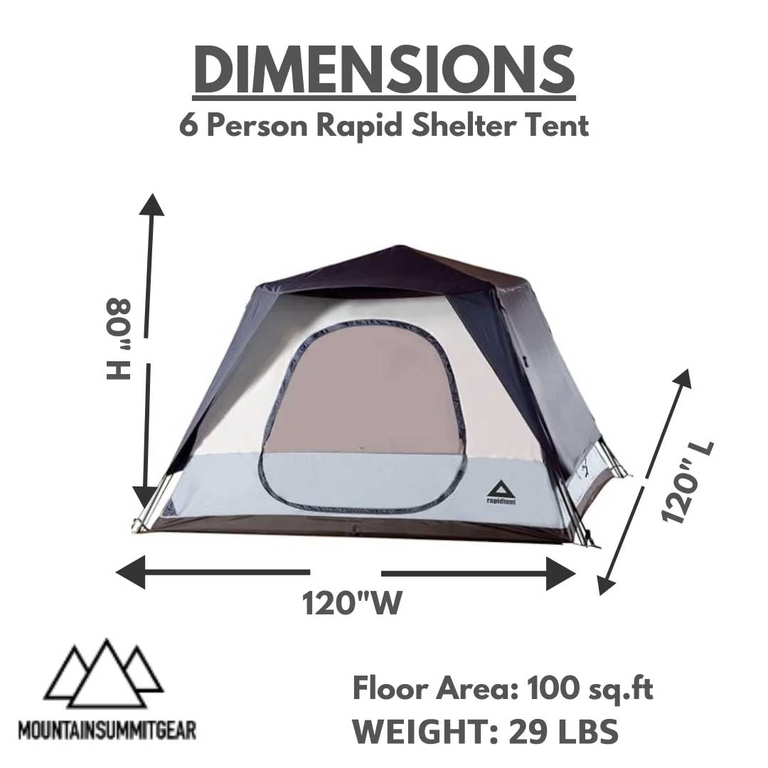Caddis Rapid 4 Pop-up Tent